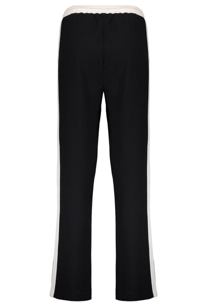 BROEK MET WITTE STREPEN 51160 99 Black/Off-white
